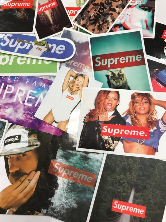 Supreme Sticker Single Assorted