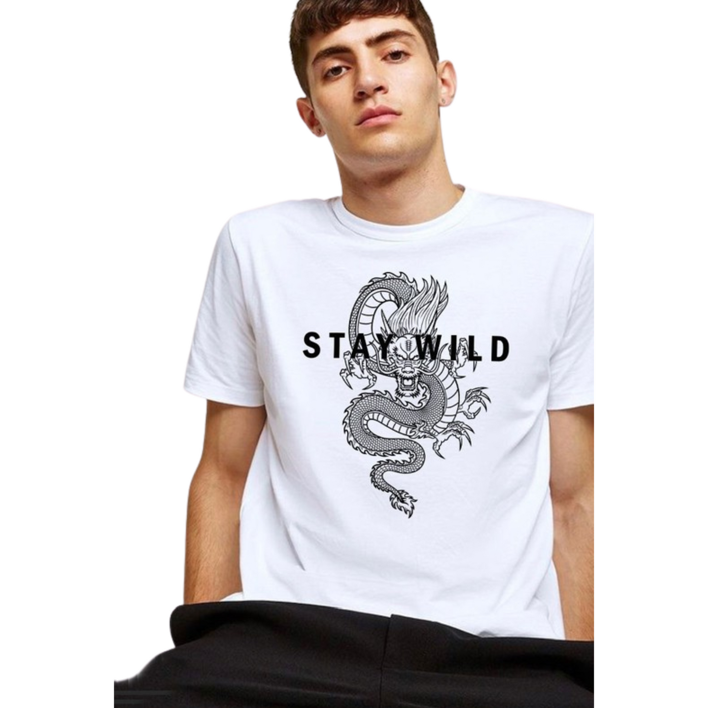 No Brand Stay Wild Shirt (S-XL)