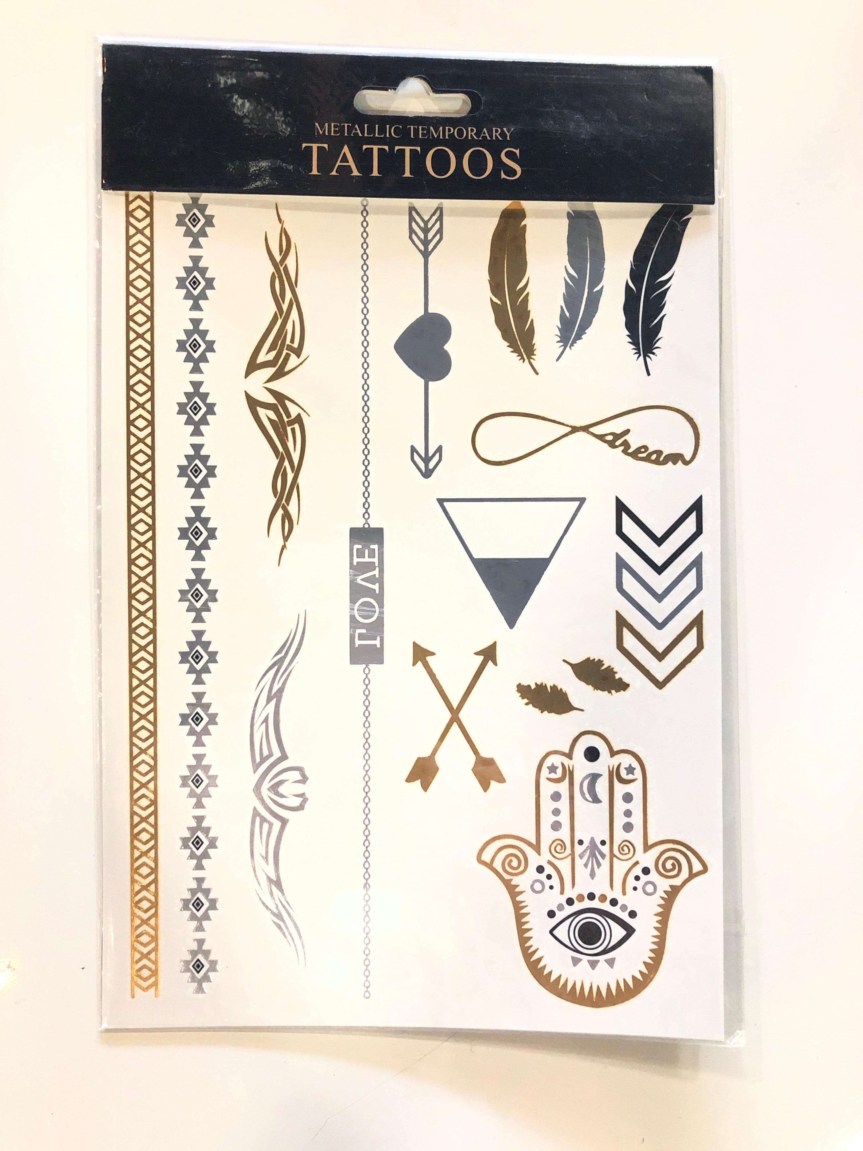 Amazon.com : Jacknb Temporary Tattoo Kit, Semi Permanent Tattoo Jagua Gel  Freehand Ink Temp Tattoos for Women Kids Men Body Art Painting DIY Fake  Tattoos Freckles 40 Pcs Tattoo Stencils - 2