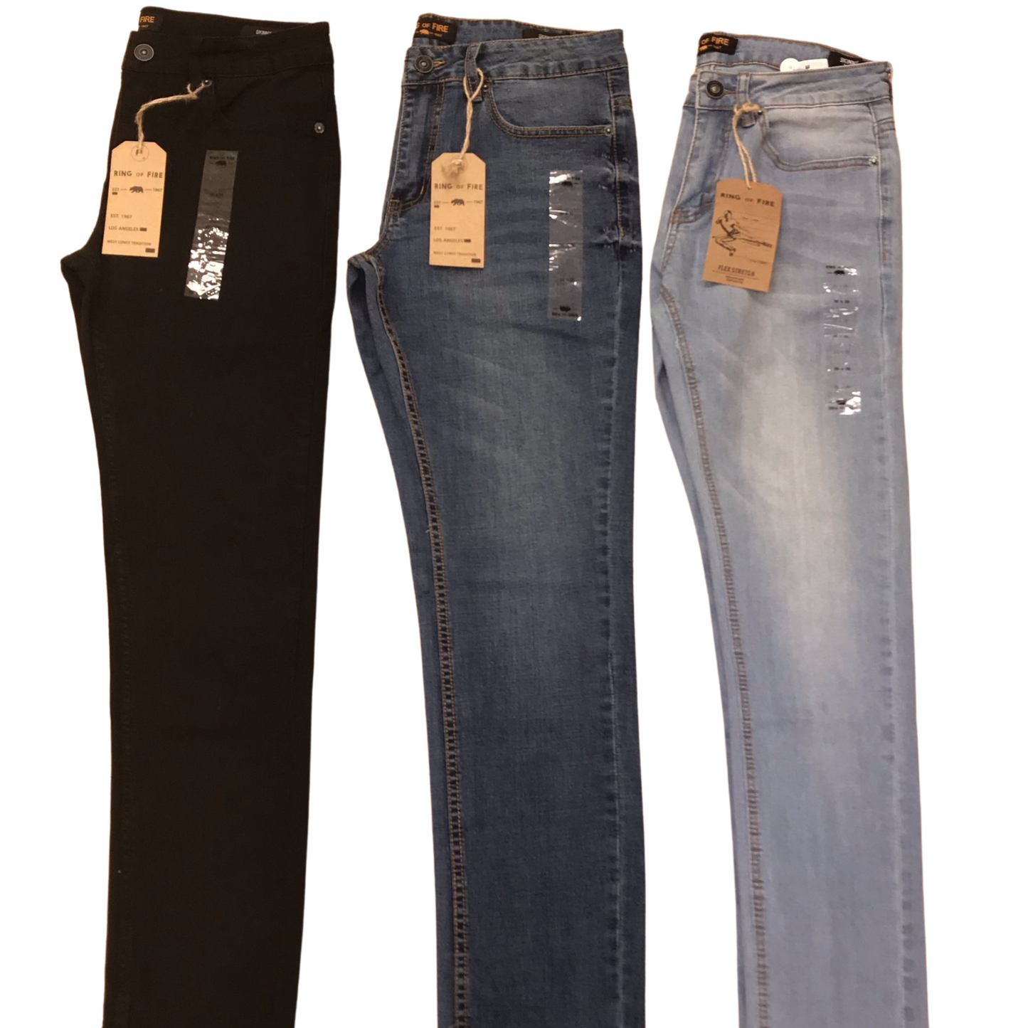 Ring of Fire Skinny Jeans (3 Washes! 38X32)