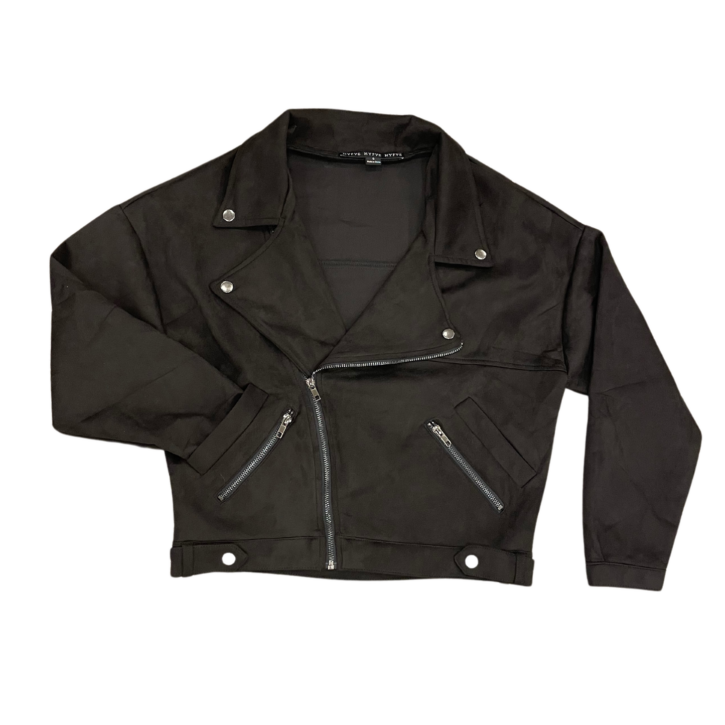 Hyfve Black Zipper Jacket (2 Colors S-L)