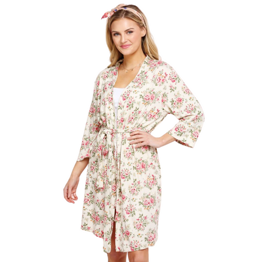 Ninexis Sleepwear Kimono Robe (S-XL)