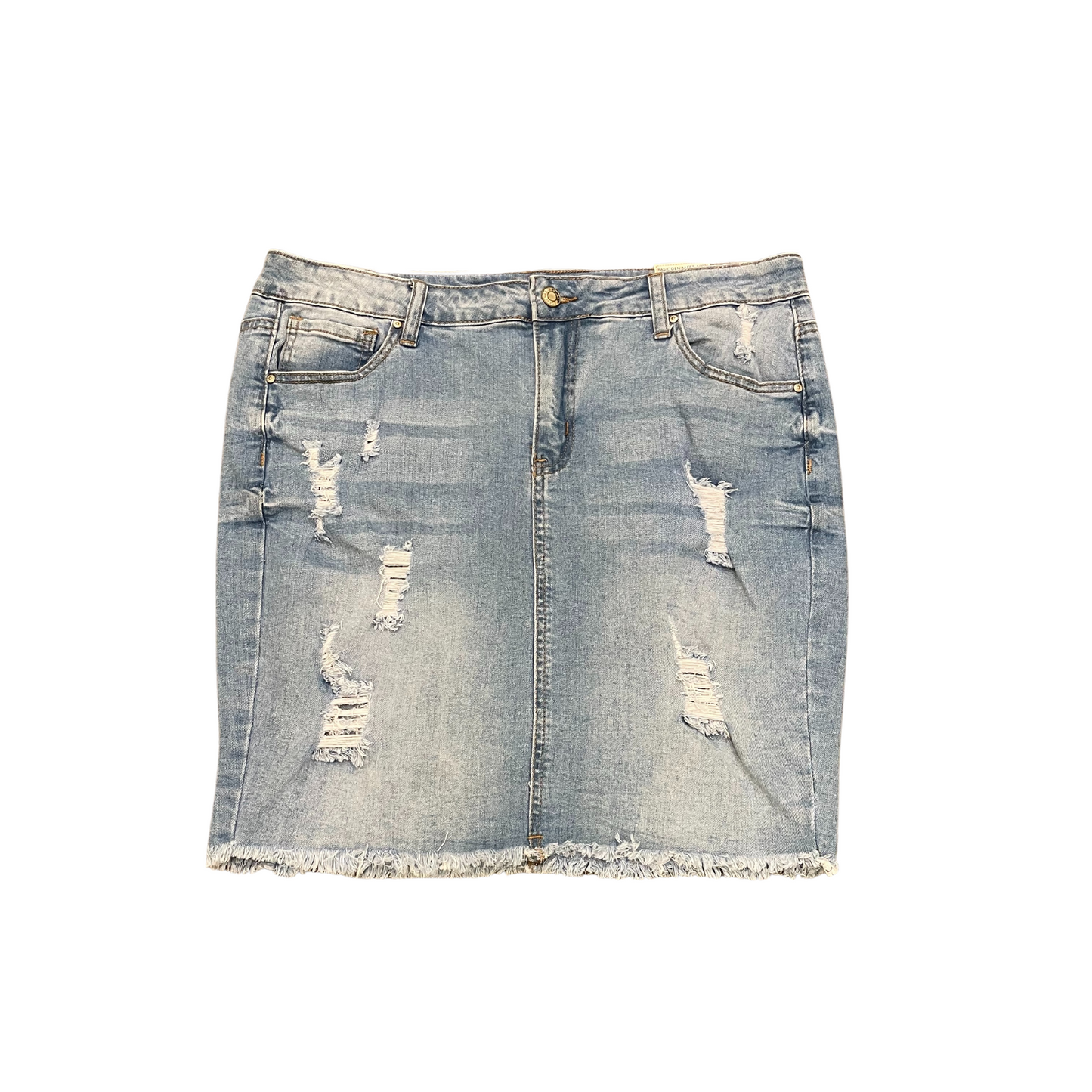 Plus size jean skirts 3xl deals